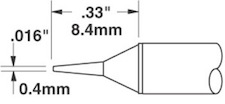 Solder Tip, Smart Heat PowerTips, STTC-822Metcal  